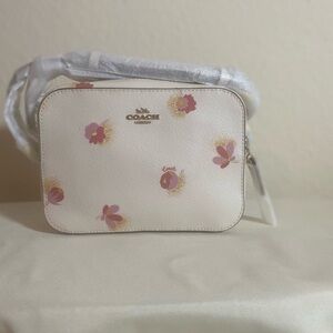 Coach mini camera bag with floral print